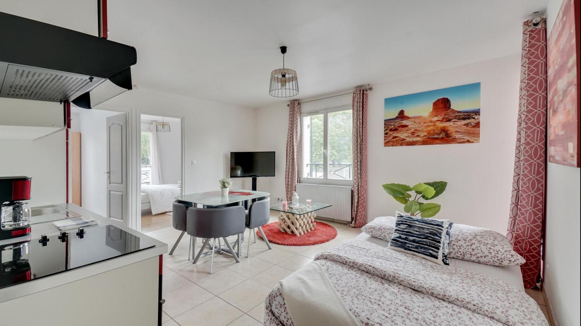 Chic Apart With Parking Near Paris Aubervilliers Exteriör bild