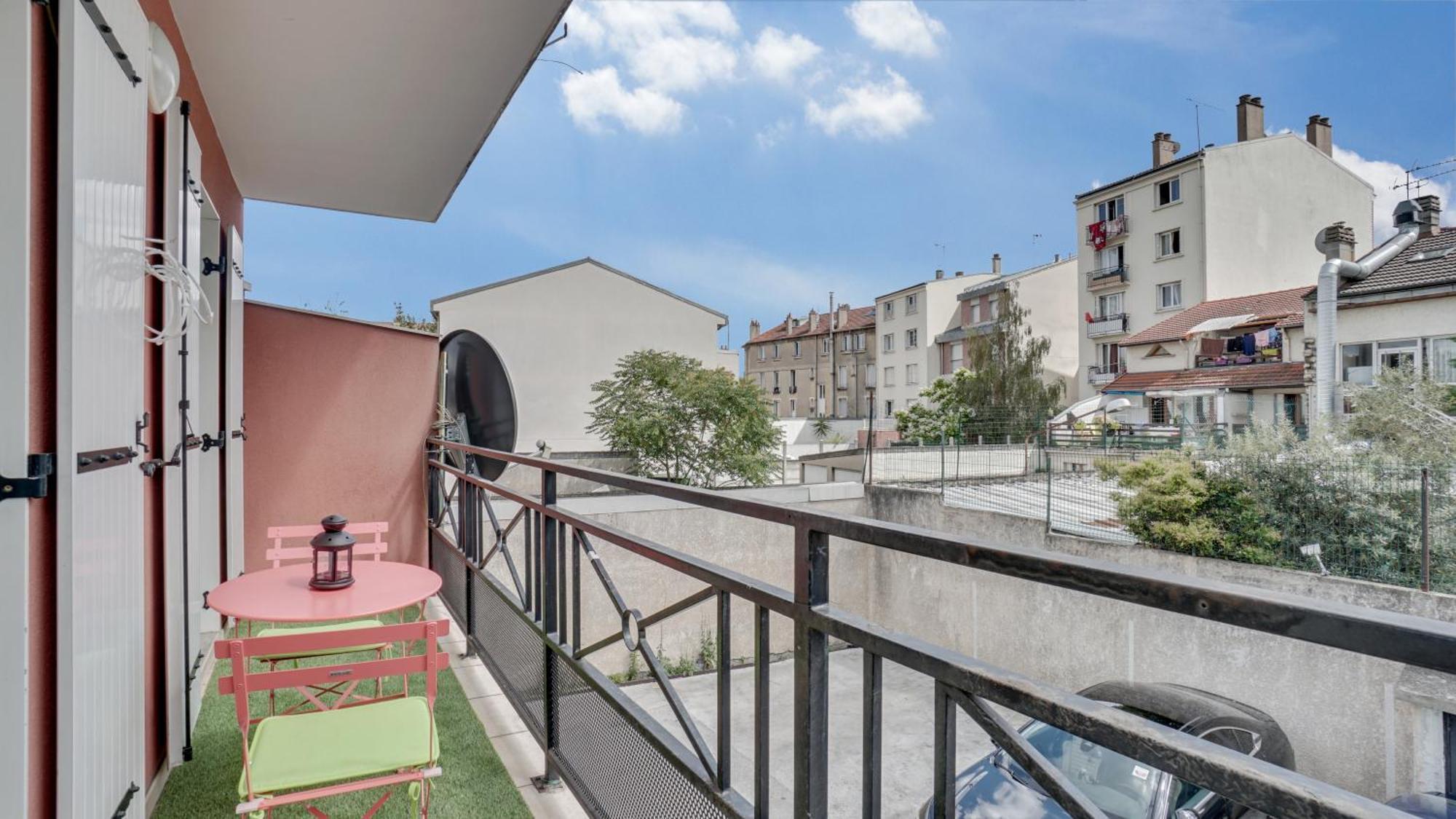 Chic Apart With Parking Near Paris Aubervilliers Exteriör bild
