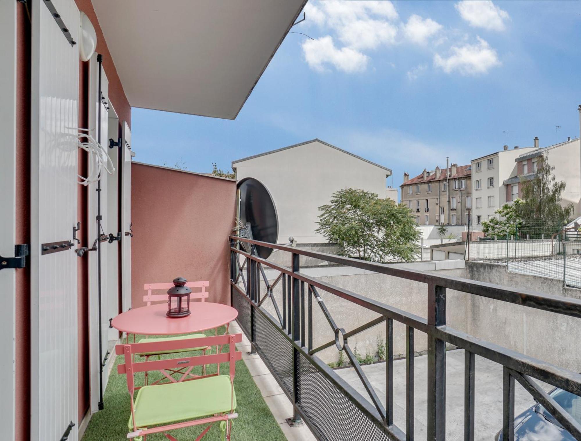 Chic Apart With Parking Near Paris Aubervilliers Exteriör bild